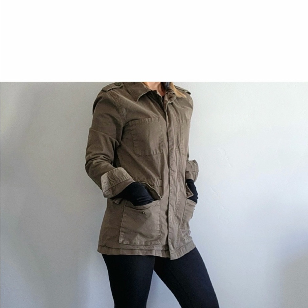 Hinge Olive Utility Jacket for Women